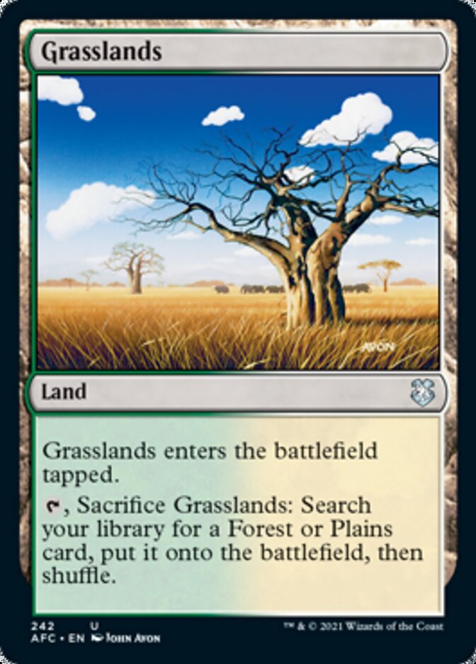 Grasslands [Dungeons & Dragons: Adventures in the Forgotten Realms Commander] | Total Play