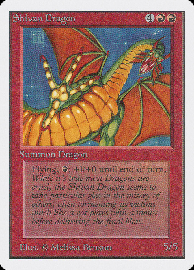 Shivan Dragon [Unlimited Edition] | Total Play