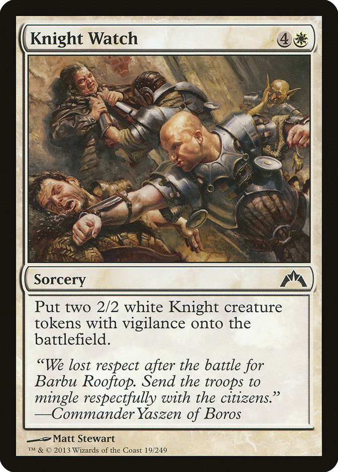 Knight Watch [Gatecrash] | Total Play