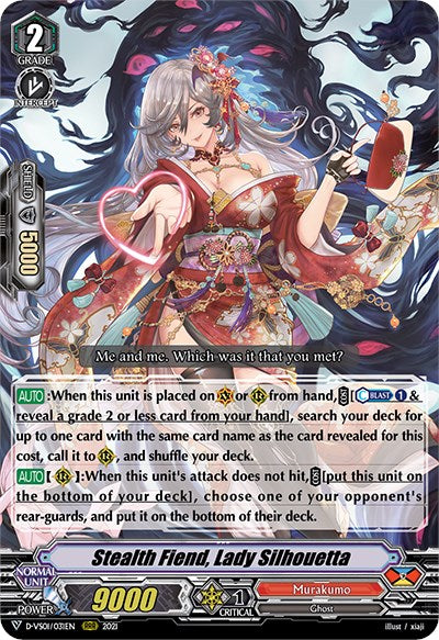 Stealth Fiend, Lady Silhouetta (D-VS01/031EN) [V Clan Collection Vol.1] | Total Play