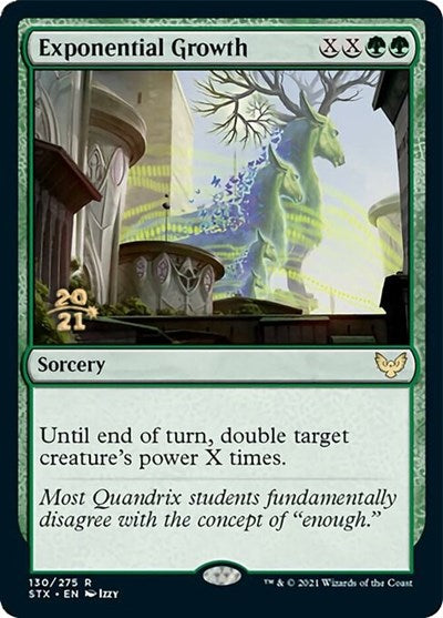 Exponential Growth [Strixhaven: School of Mages Prerelease Promos] | Total Play