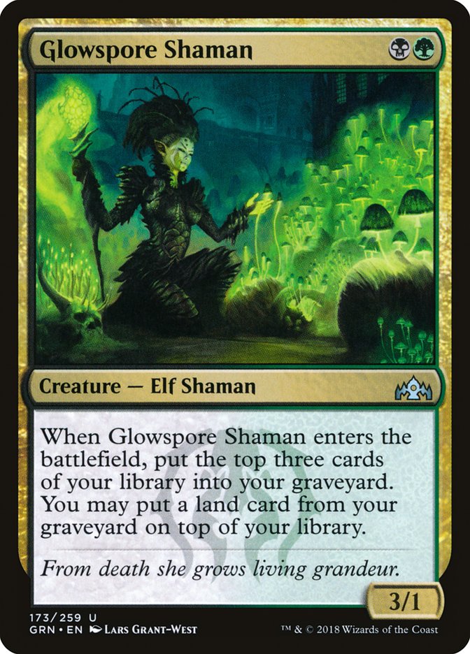 Glowspore Shaman [Guilds of Ravnica] | Total Play