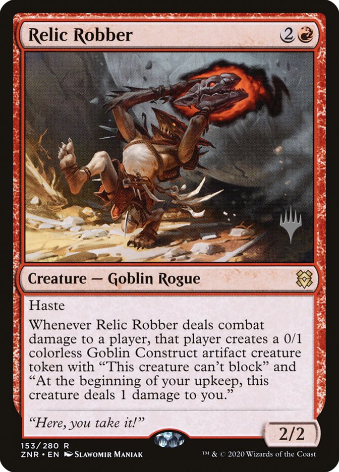 Relic Robber (Promo Pack) [Zendikar Rising Promos] | Total Play