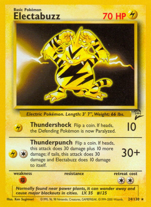 Electabuzz (24/130) [Base Set 2] | Total Play