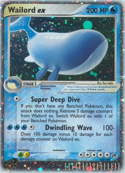 Wailord ex (100/100) [EX: Sandstorm] | Total Play