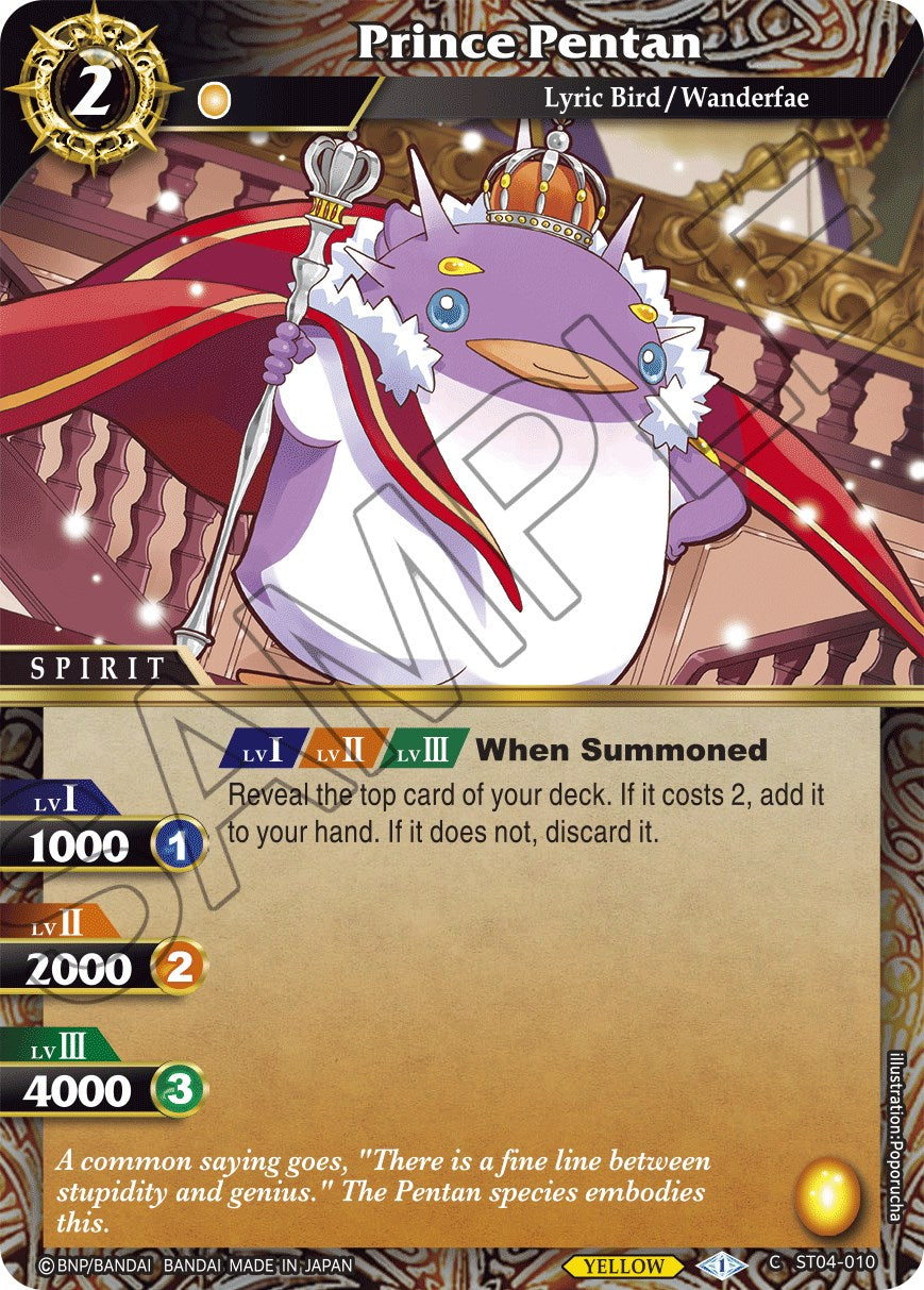 Prince Pentan (ST04-010) [Starter Deck 04: Forbidden Magic] | Total Play