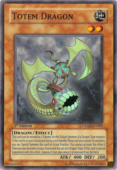 Totem Dragon [CRMS-EN085] Super Rare | Total Play