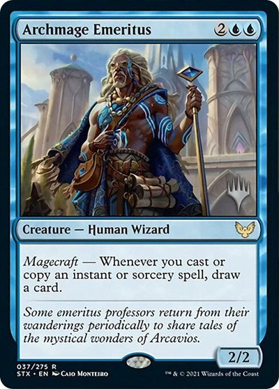 Archmage Emeritus (Promo Pack) [Strixhaven: School of Mages Promos] | Total Play