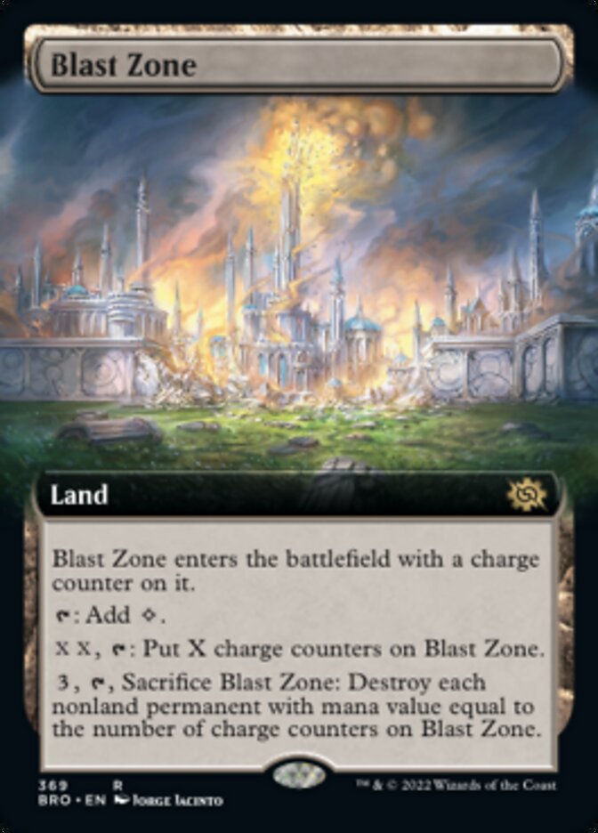 Blast Zone (Extended Art) [The Brothers' War] | Total Play