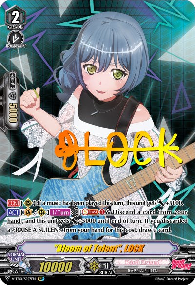 "Bloom of Talent", LOCK (V-TB01/SP27EN) [BanG Dream! FILM LIVE] | Total Play