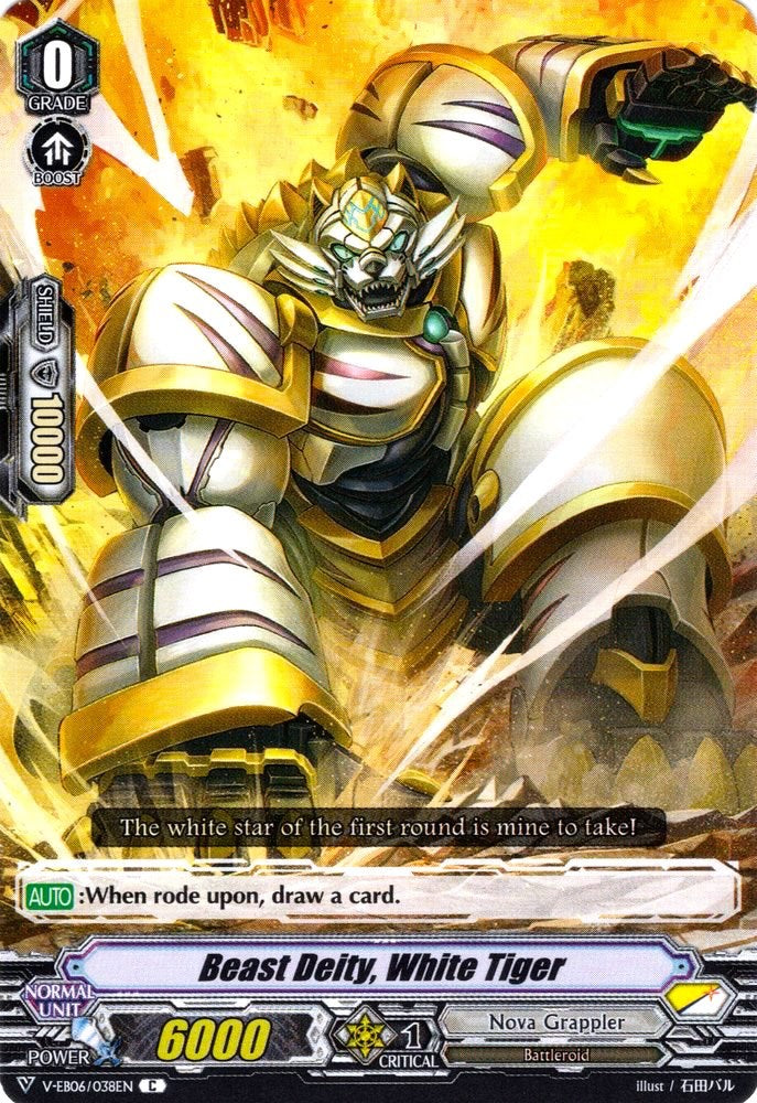 Beast Deity, White Tiger (V-EB06/038EN) [Light of Salvation, Logic of Destruction] | Total Play