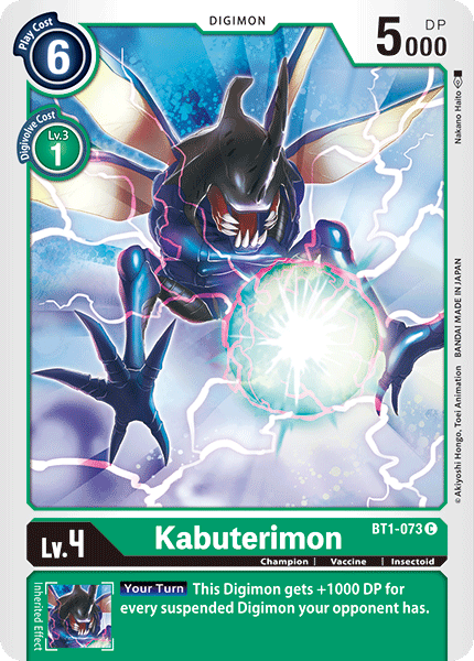 Kabuterimon [BT1-073] [Release Special Booster Ver.1.0] | Total Play