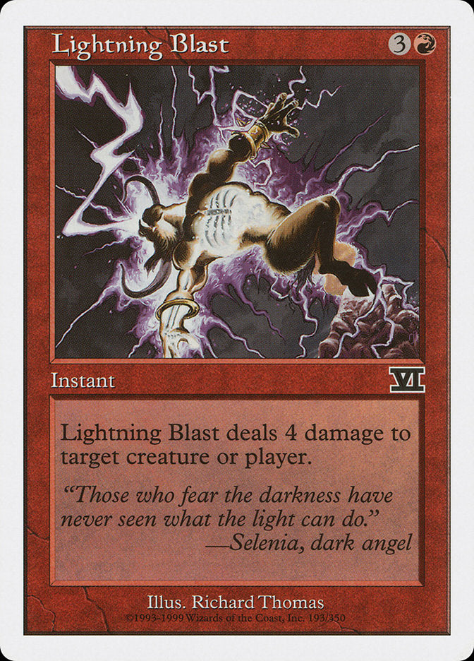 Lightning Blast [Classic Sixth Edition] | Total Play