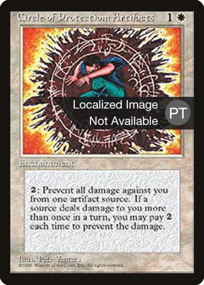 Circle of Protection: Artifacts [Fourth Edition (Foreign Black Border)] | Total Play