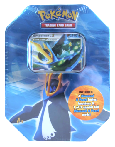 Diamond & Pearl - Collector's Tin (Empoleon LV.X) | Total Play