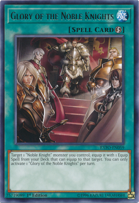 Glory of the Noble Knights [EXFO-EN059] Rare | Total Play