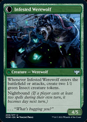 Infestation Expert // Infested Werewolf [Innistrad: Crimson Vow] | Total Play