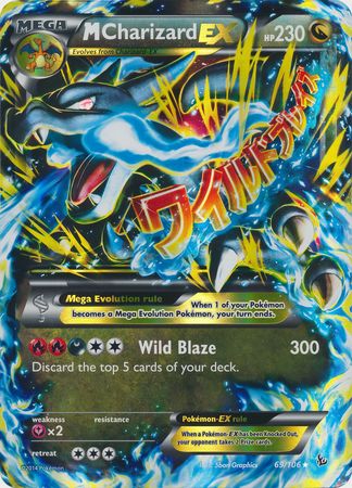 M Charizard EX (69/106) (Jumbo Card) [XY: Flashfire] | Total Play