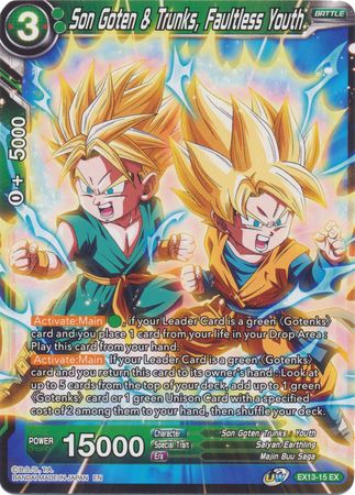 Son Goten & Trunks, Faultless Youth (EX13-15) [Special Anniversary Set 2020] | Total Play