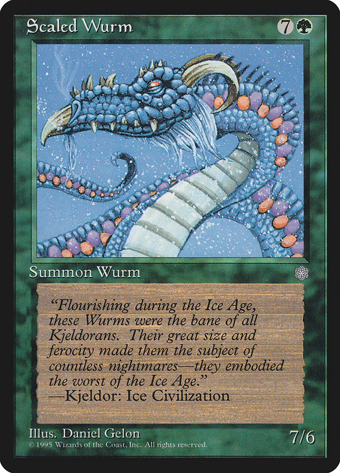Scaled Wurm [Ice Age] | Total Play