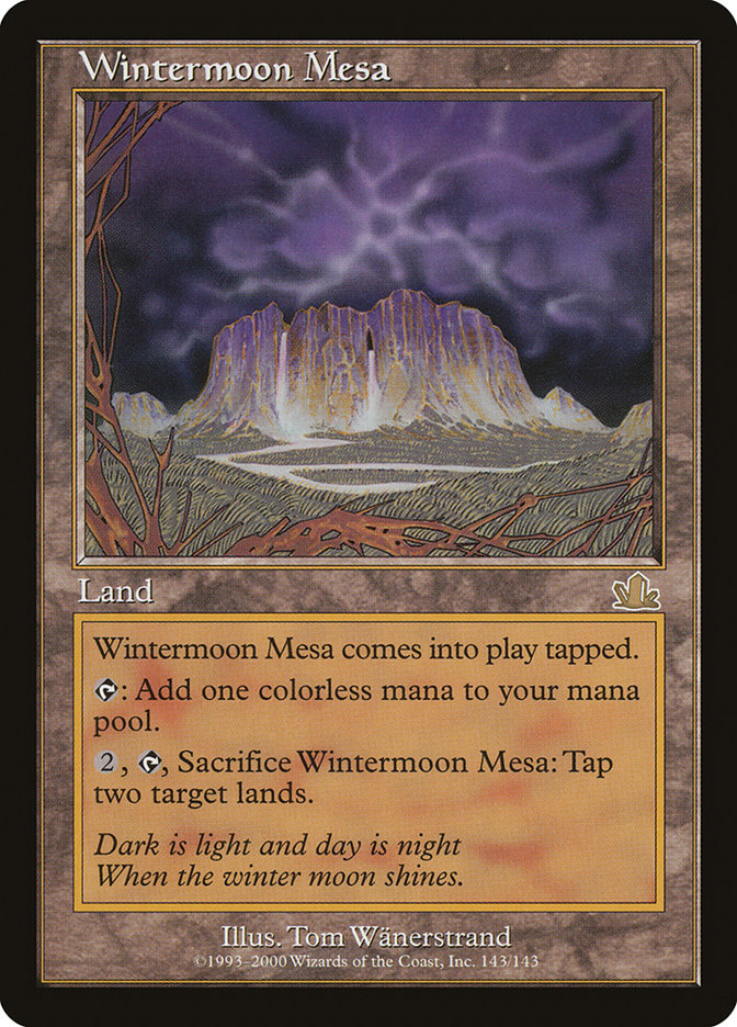 Wintermoon Mesa [Prophecy] | Total Play