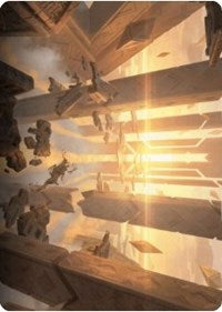 Skyclave Basilica Art Card [Zendikar Rising Art Series] | Total Play