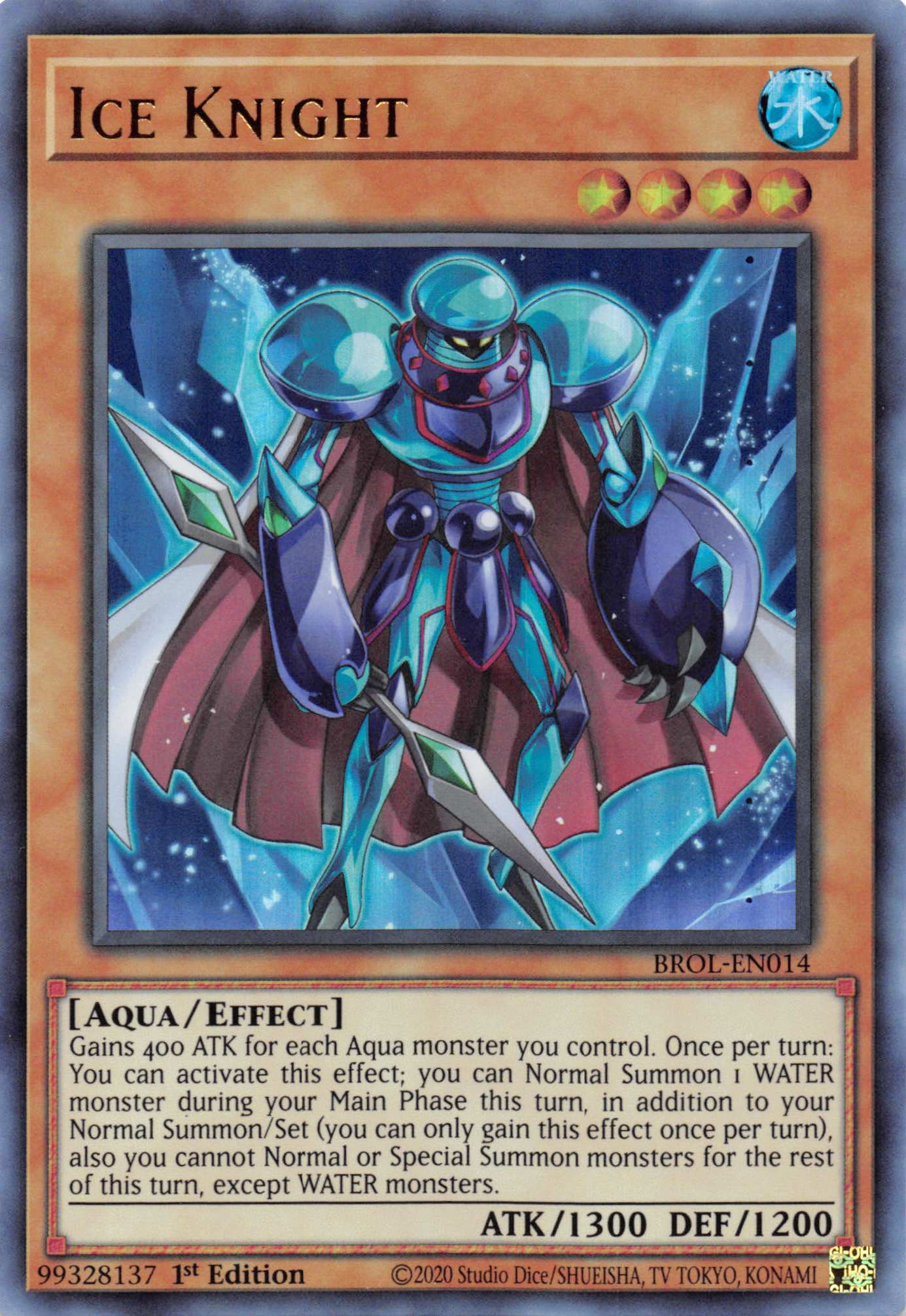 Ice Knight [BROL-EN014] Ultra Rare | Total Play