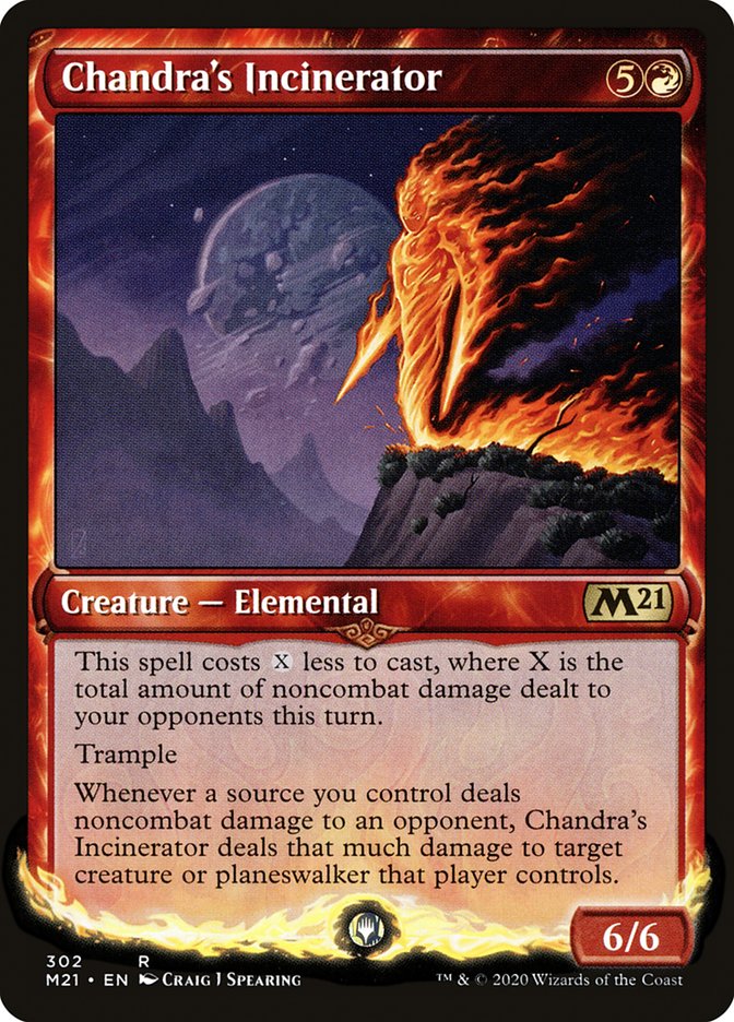 Chandra's Incinerator (Showcase) [Core Set 2021] | Total Play