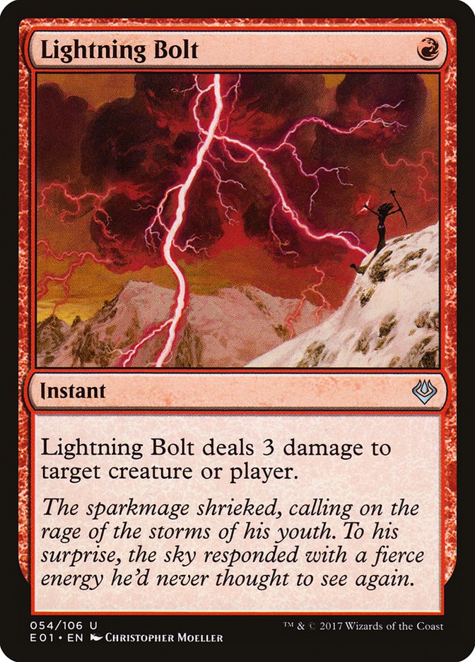 Lightning Bolt [Archenemy: Nicol Bolas] | Total Play