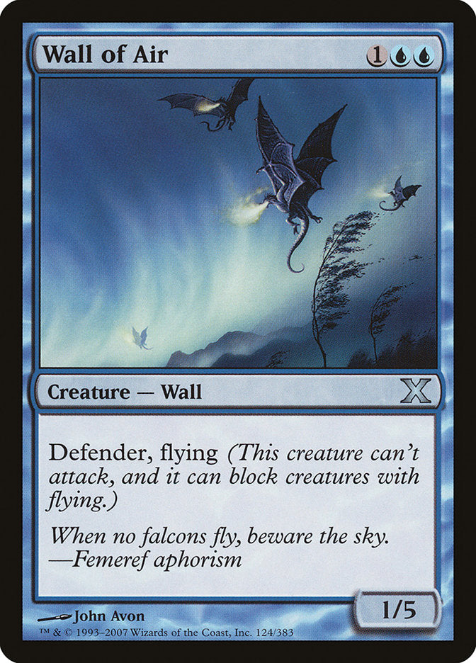 Wall of Air [Tenth Edition] | Total Play