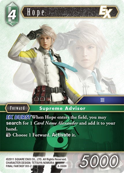 Hope EX [Opus IV] | Total Play