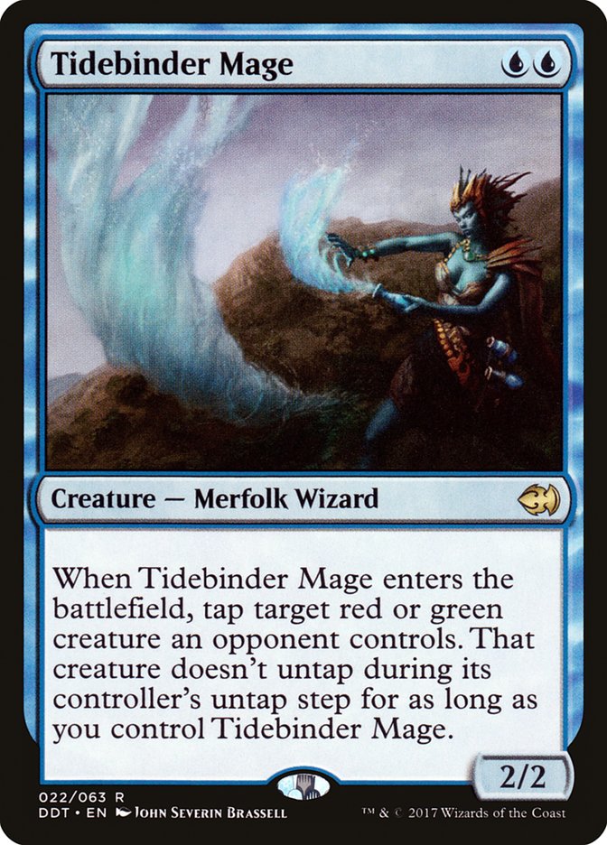 Tidebinder Mage [Duel Decks: Merfolk vs. Goblins] | Total Play