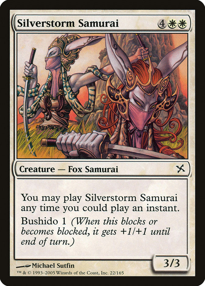 Silverstorm Samurai [Betrayers of Kamigawa] | Total Play