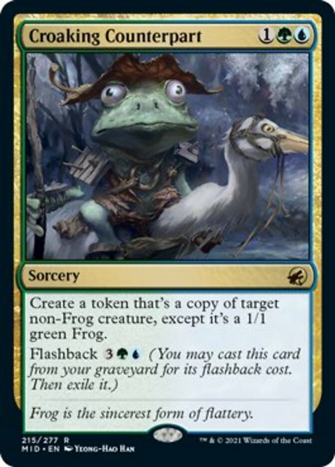 Croaking Counterpart [Innistrad: Midnight Hunt] | Total Play