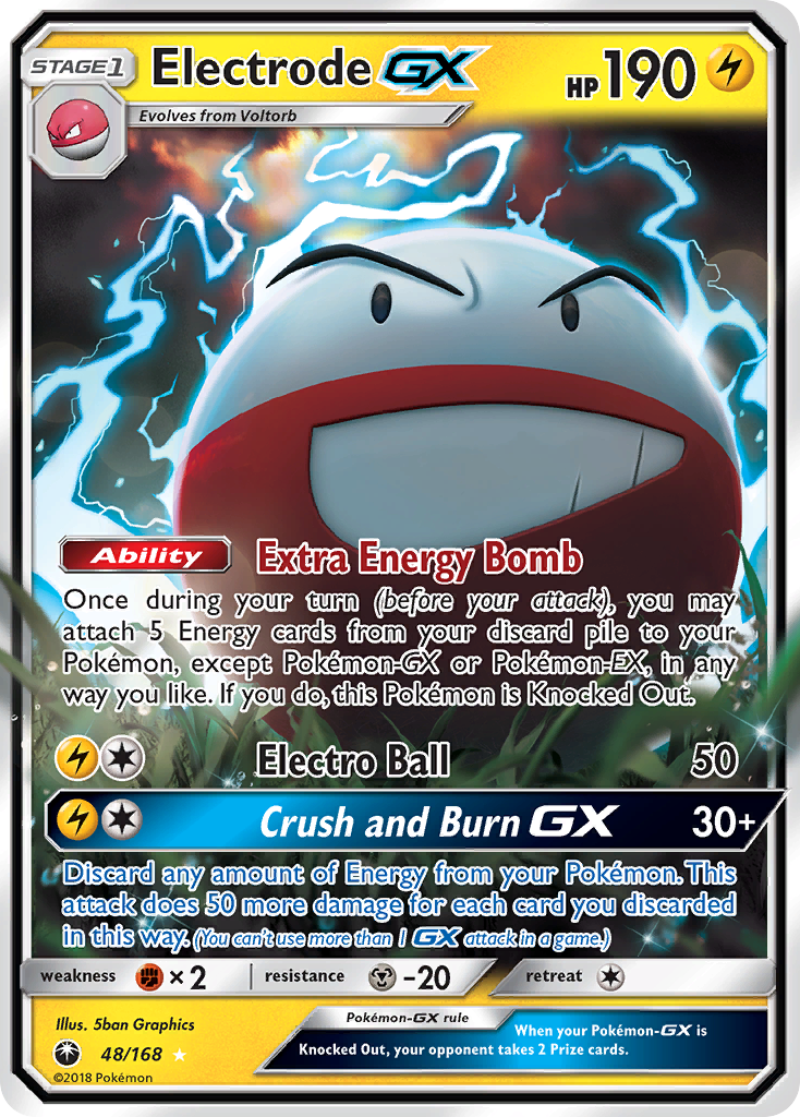 Electrode GX (48/168) [Sun & Moon: Celestial Storm] | Total Play