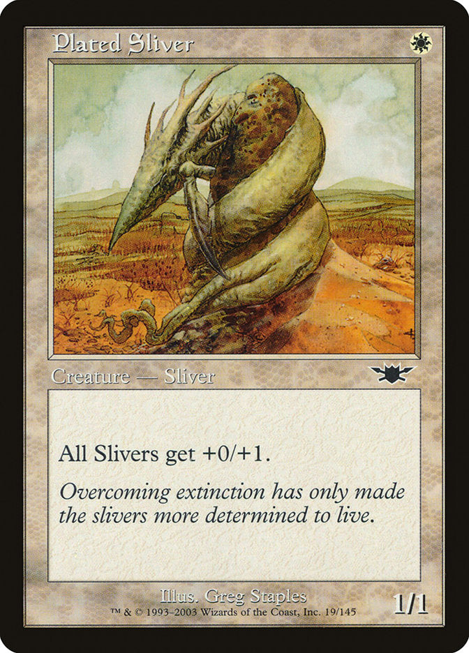 Plated Sliver [Legions] | Total Play
