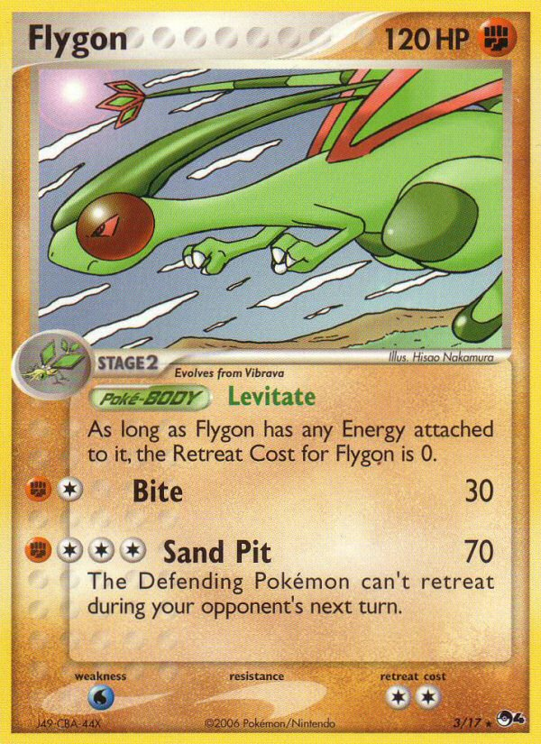 Flygon (3/17) [POP Series 4] | Total Play