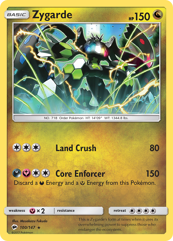 Zygarde (100/147) [Sun & Moon: Burning Shadows] | Total Play