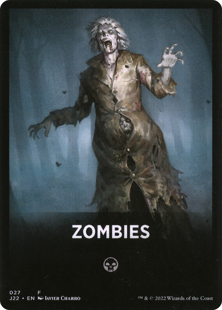 Zombies Theme Card [Jumpstart 2022 Front Cards] | Total Play