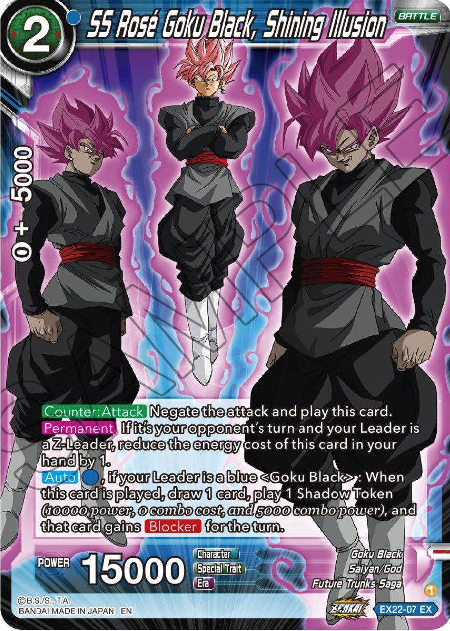 SS Rose Goku Black, Shining Illusion (EX22-07) [Ultimate Deck 2023] | Total Play
