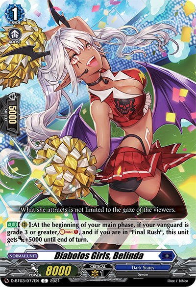 Diabolos Girls, Belinda (D-BT03/077EN) [Advance of Intertwined Stars] | Total Play