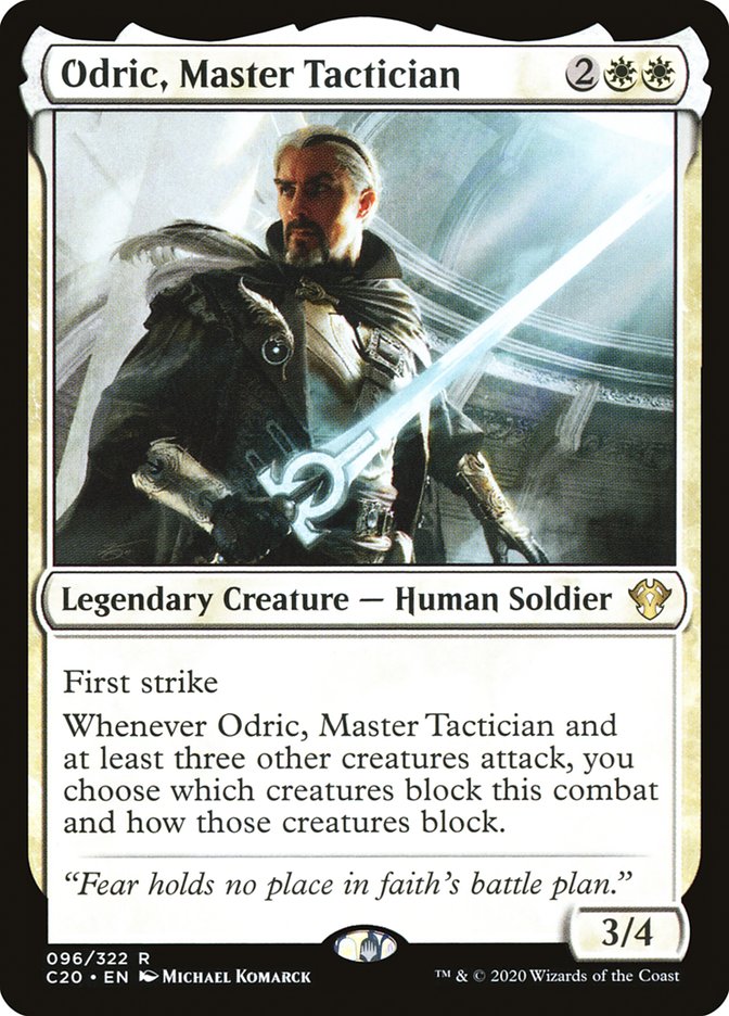 Odric, Master Tactician [Commander 2020] | Total Play