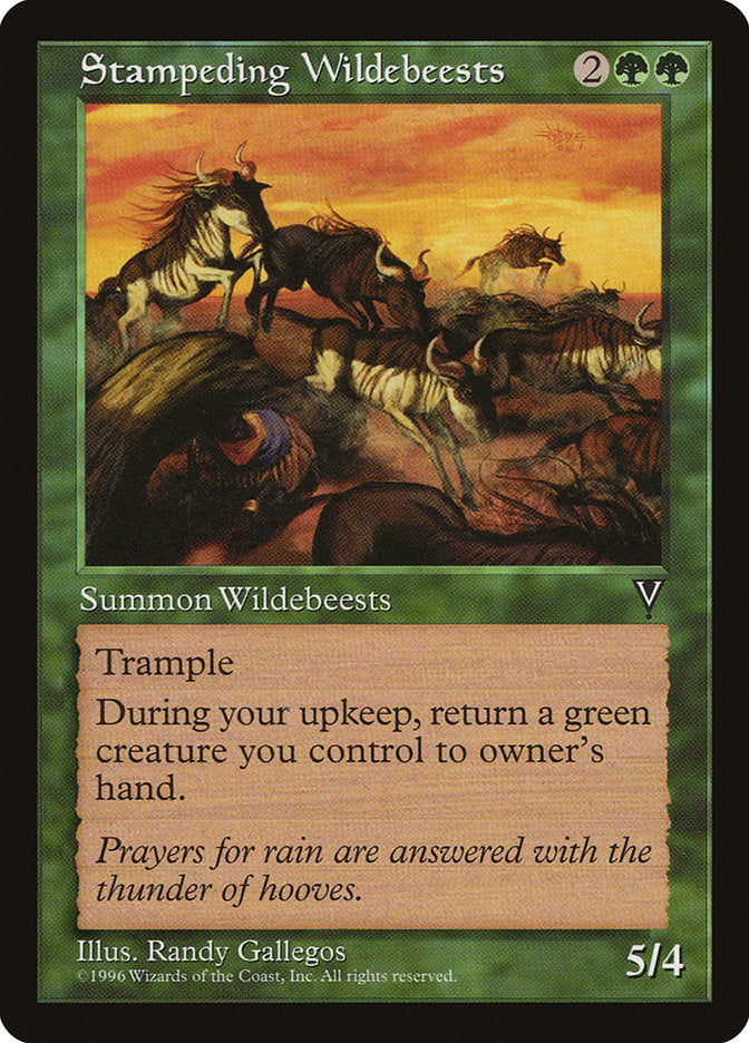 Stampeding Wildebeests [Visions] | Total Play