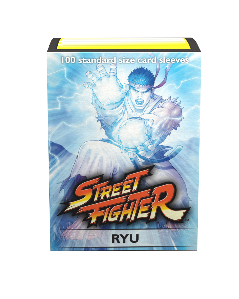 Dragon Shield: Standard 100ct Art Sleeves - Street Fighter Ryu (Classic) | Total Play