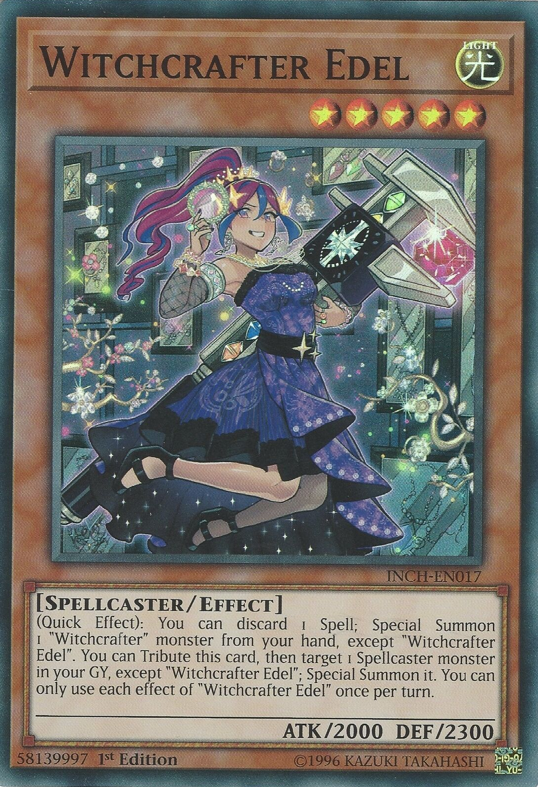 Witchcrafter Edel [INCH-EN017] Super Rare | Total Play