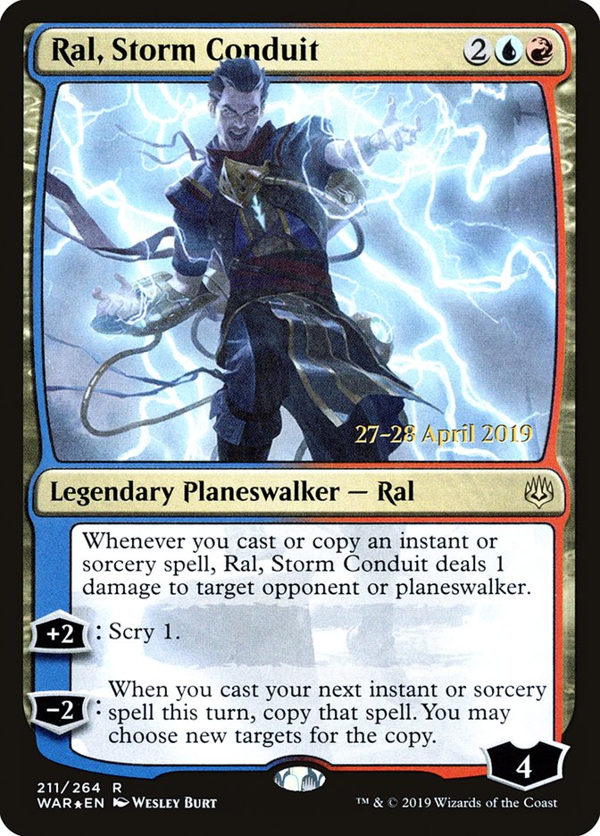 Ral, Storm Conduit [War of the Spark Prerelease Promos] | Total Play