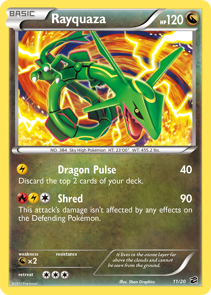 Rayquaza (11/20) [Black & White: Dragon Vault] | Total Play