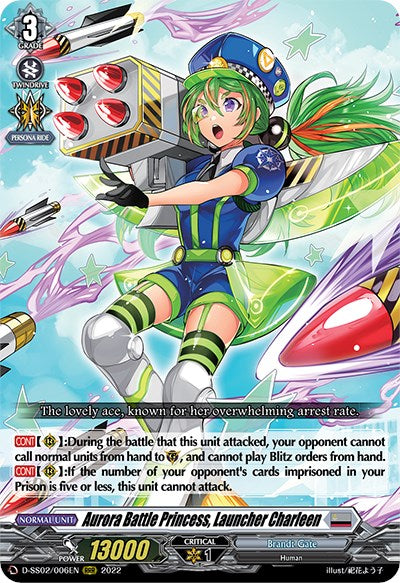 Aurora Battle Princess, Launcher Charleen (D-SS02/006EN) [Festival Collection 2022] | Total Play