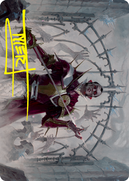 Cemetery Gatekeeper Art Card (Gold-Stamped Signature) [Innistrad: Crimson Vow Art Series] | Total Play