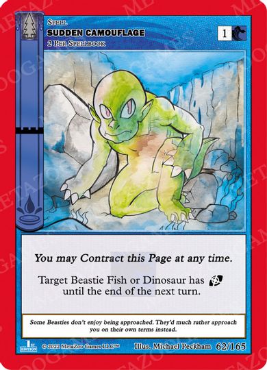 Sudden Camouflage [Cryptid Nation: Wilderness] | Total Play